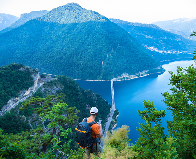 Lake piva montenegri