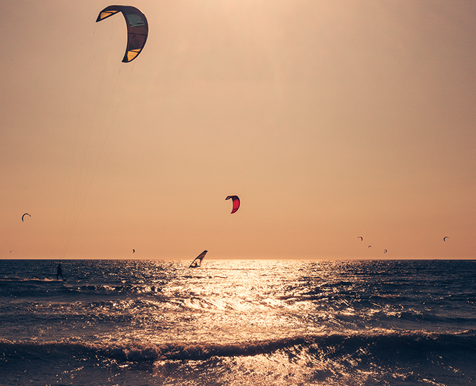 kite surfing montenegro