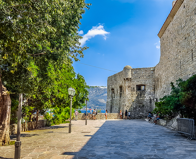 budva citadel old town