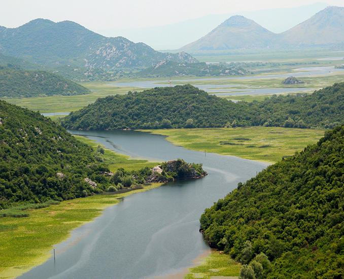 hiking lake skadar montenegro