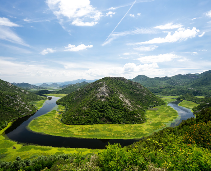 skadar lake rijeka crnojevica